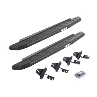 Go Rhino 69692648T RB30 Running boards - Complete Kit: RB30 Running board + Brackets