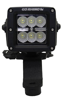 Go Rhino 730030T Windshield Cowl Light Mounts