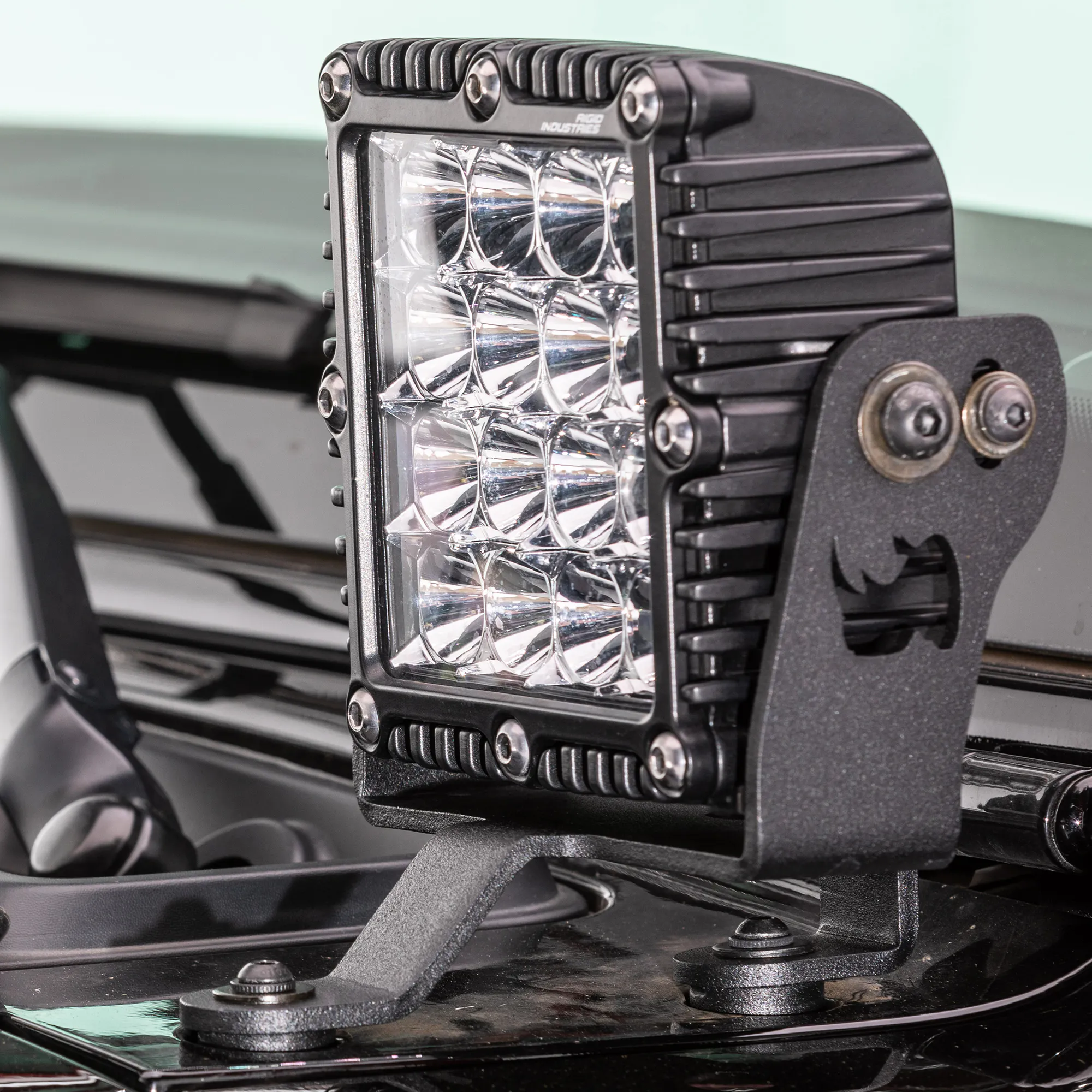Go Rhino 730066T XE Windshield Cowl Light Mounts for Jeep JL/JT