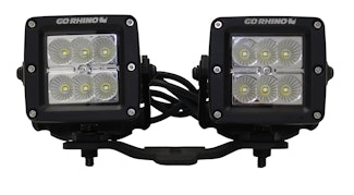 Go Rhino 731030T Hood Hinge Light Mounts