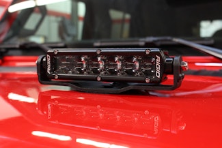 Go Rhino 732060T Center Hood Light Mounts