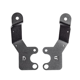 Go Rhino 732350T XE Hood Light Mount, Mild Steel Textured Black