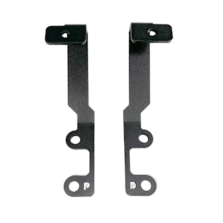 Go Rhino 732365T XE Hood Light Mount, Mild Steel Textured Black