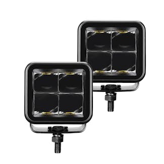Go Rhino 750200321SCS Blackout Series - CUBEIT 2x2 LED Cube Spot Lights, Pair Go Rhino 750200321SCS Blackout Series - CUBEIT 2x2 LED Cube Spot Lights, Pair