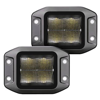 Go Rhino 750400321FCF Blackout Series - CUBEIT 3x3 LED Cube Flood Lights with Flush Mount, Pair Go Rhino 750400321FCF Blackout Series - CUBEIT 3x3 LED Cube Flood Lights with Flush Mount, Pair