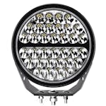 Go Rhino 751700911SRS Blackout Series Lights -9 Round Single LED Spot Light Kit Daytime Running Light