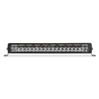 Go Rhino 752002112CDS Blackout Combo Series Lights - 21.5 Double Row LED Light Bar - Amber Lighting