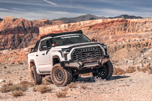 Go Rhino 5933180T Ceros Low Profile Roof Rack - CrewMax Cab Only