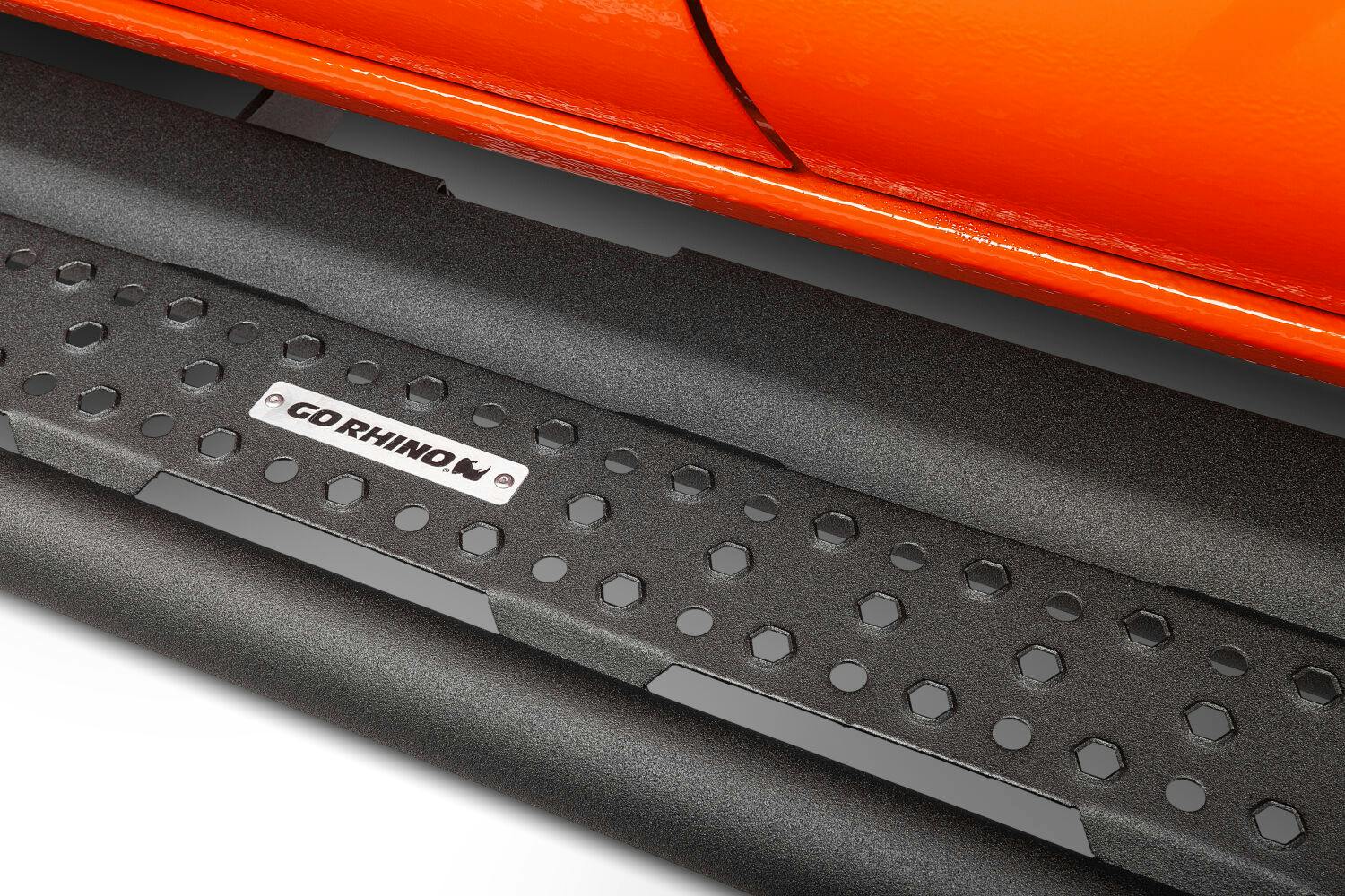 Go Rhino D64129T Dominator Xtreme D6 Side Steps with Rocker Panel