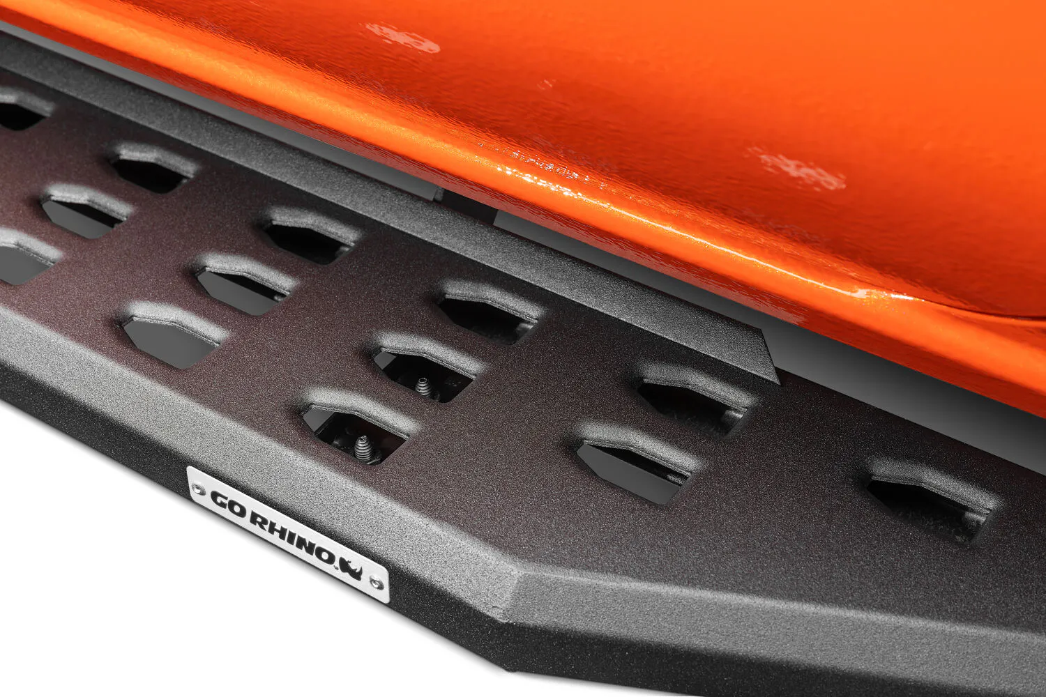 Go Rhino 69441580PC RB20 Running Boards with Mounting Brackets Kit