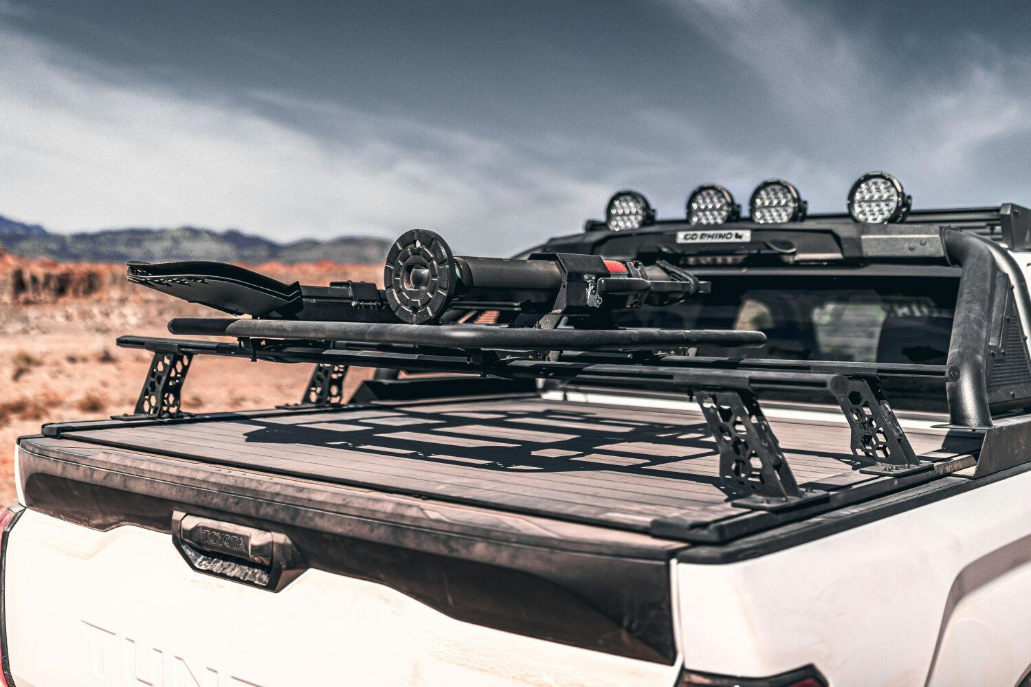 Go Rhino 5935015T XRS Cross Bars - Bed Rail Kit for Full/Mid Sized