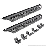Go Rhino D14030T Dominator Xtreme D1 SideSteps - Complete Kit: SideStep + Brackets