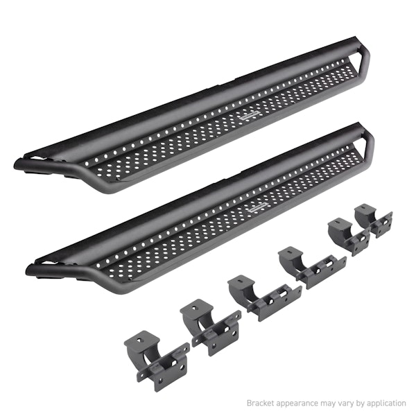 Go Rhino D14435T Dominator Xtreme D1 SideSteps - Complete Kit: SideStep + Brackets