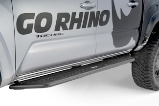 Go Rhino D64427T Dominator Xtreme D6 SideSteps - Complete Kit: SideStep + Brackets