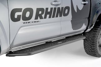 Go Rhino D64432T Dominator Xtreme D6 SideSteps - Complete Kit: SideStep + Brackets