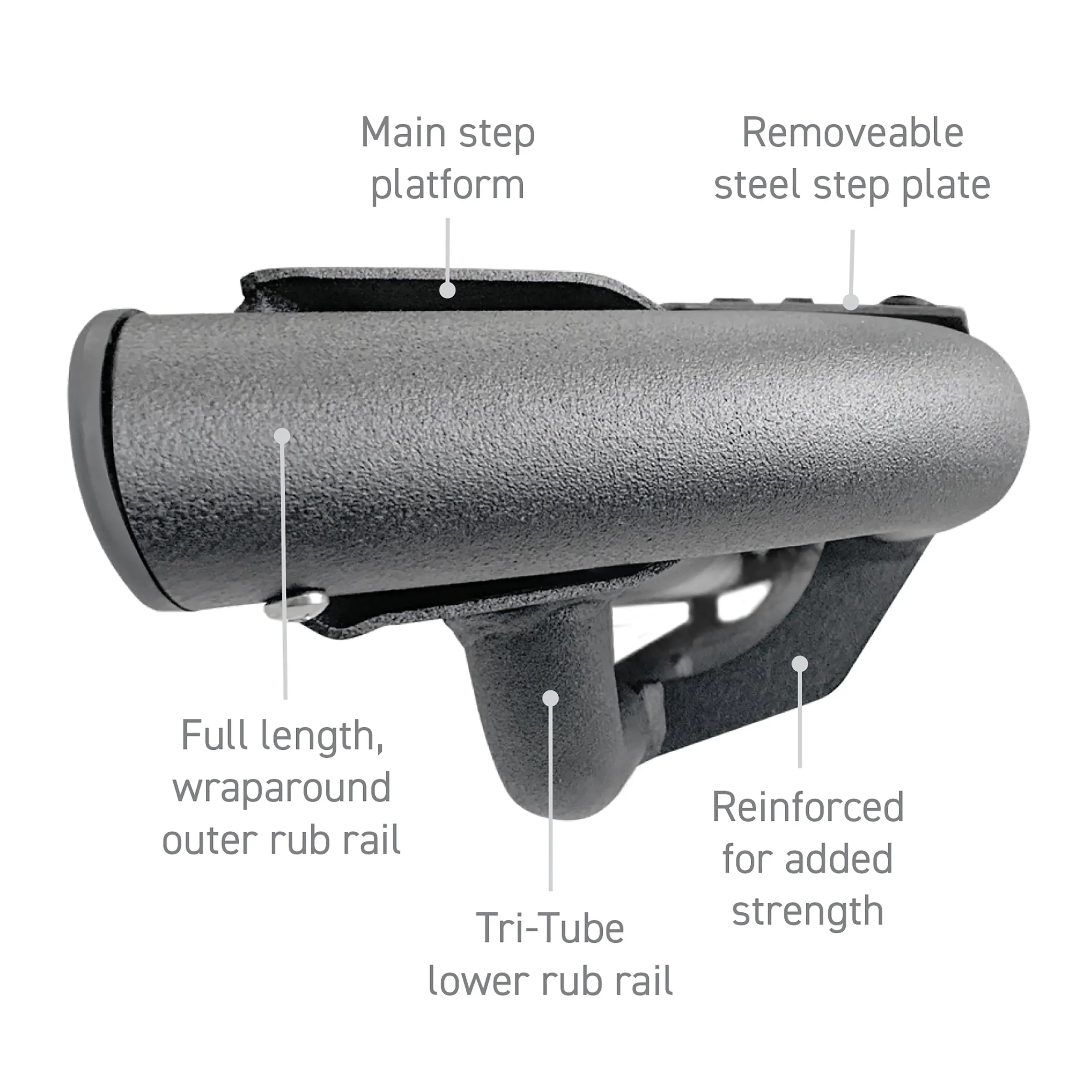 Go Rhino DT4156T Dominator Xtreme DT Side Steps with Rocker Panel