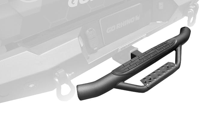 Go Rhino D360T Dominator Hitch Step - Textured Black