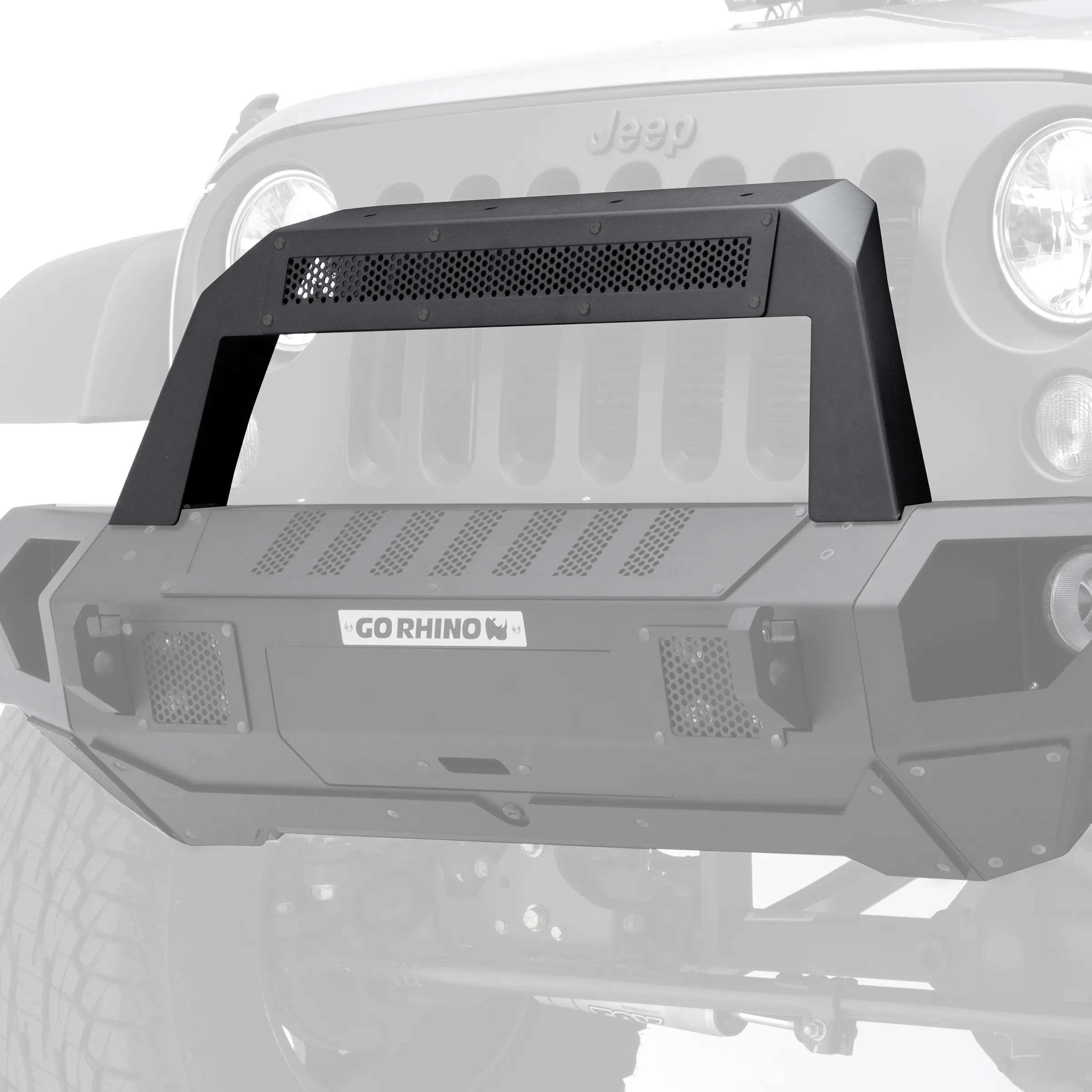 Go Rhino 25101T Trailline 10 - Light Mount Bar For Jeep