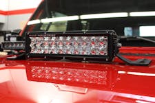Go Rhino 732100T Center Hood Light Mounts  