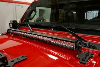 Go Rhino 731300T Hood Hinge Light Mounts
