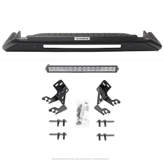Go Rhino 5614620LT RC3 LR - Complete kit: Front guard + Brackets + GR Lights
