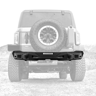 Go Rhino 371400T Rockline Rear Full Width Bumper