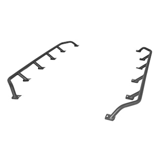 Go Rhino 5933062T SRM300 Dual Rail Kit for 60 Long x 40 Wide Rack - Rails only