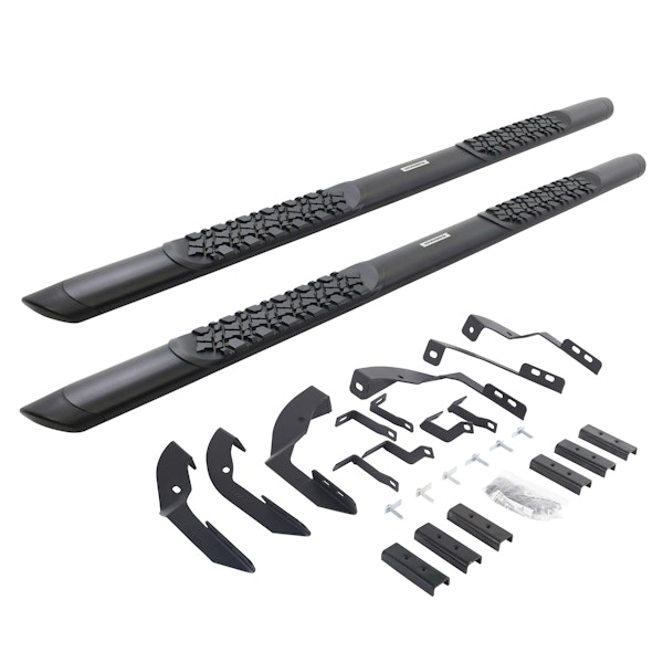 Go Rhino V3404280T V-Series V3 - Complete kit: Sidestep + Brackets
