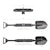 Go Rhino 5950150T XRS/SRM 4-CORE Shovel Mount Kit