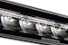 Go Rhino 750600622SBS Blackout Combo Series Lights - Pair of Sixline LED Spot Lights - Amber Accent