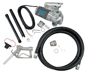 GPI Great Plains Industries 162000-02 G20-012MD 12V 20 GPM Fuel Transfer Pump  w/ manual shut-off diesel nozzle