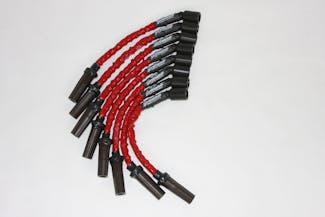 Granatelli Motorsports 28-1629HTR w/9" Lead Wire w/ RED High Temp Silicone Jacketing