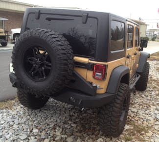 Hammerhead Armor 600-56-0235 JEEP JK SPARE TIRE CARRIER 2007-2017