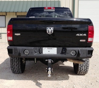 Hammerhead Armor 600-56-0338 DODGE 1500-3500 REAR BUMPER WITH SENSORS 2009-2018