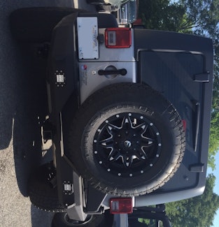 Hammerhead Armor 600-56-0496 JEEP JK FLUSH MOUNT REAR BUMPER 2007-2017
