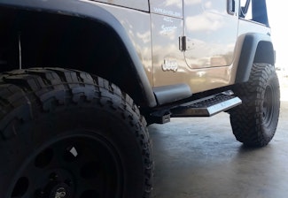 Hammerhead Armor 600-56-0563 JEEP TJ 2-DOOR RUNNING BOARDS 1997-2006