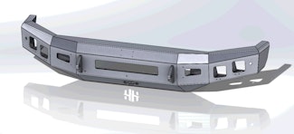 Hammerhead Armor 600-56-0565 TOYOTA TUNDRA LOW PROFILE NO BRUSHGUARD FRONT BUMPER 20