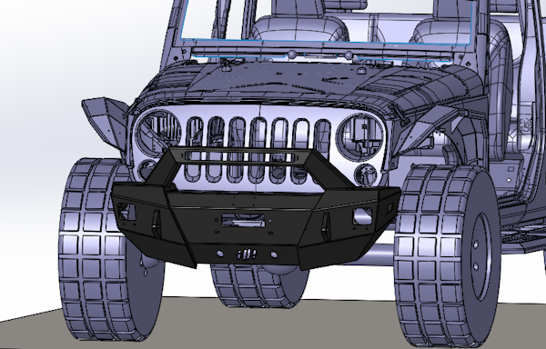 Hammerhead Armor 600-56-0631 JEEP JKX SERIES STUBBY 2-DOOR KIT 2007-2017