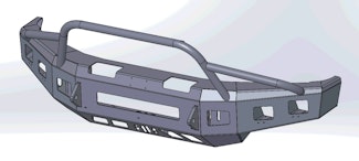 Hammerhead Armor 600-56-0671 FORD F250-550 LOW PROFILE PRE-RUNNER FRONT BUMPER 2017-