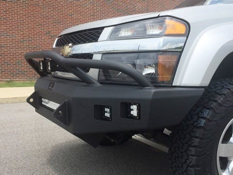 【しょう】Sanders MilitaryApron FrontDerby Rugged Ridge Jeep Wrangler Spartan Front Bumper with High