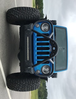 Hammerhead Armor 600-56-0685 JEEP JK MINIMALIST FULL BRUSHGUARD STINGER FRONT BUMPER