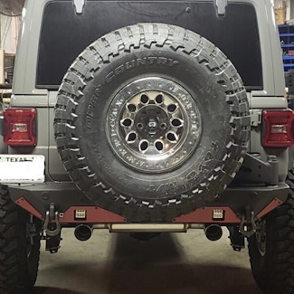 Hammerhead Armor 600-56-0750 Jeep JL Spare Tire Carrier 18 To Pres Hammerhead Armor