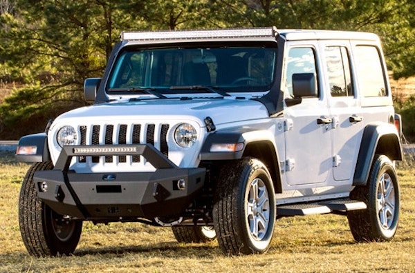 Hammerhead Armor 600-56-0757 JEEP JLX SERIES STUBBY PRE-RUNNER WINCH FRONT BUMPER 20