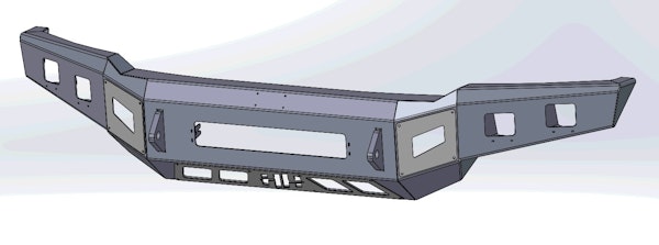 Hammerhead Armor 600-56-0948 Ford Raptor Front Winch Bumper For 17-20 Raptor Low Profile No Brushguard