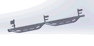 Hammerhead Armor 600-56-1013 RAM Running Boards Crew Cab For 19-22 RAM 2500-3500 Hammerhead Armor