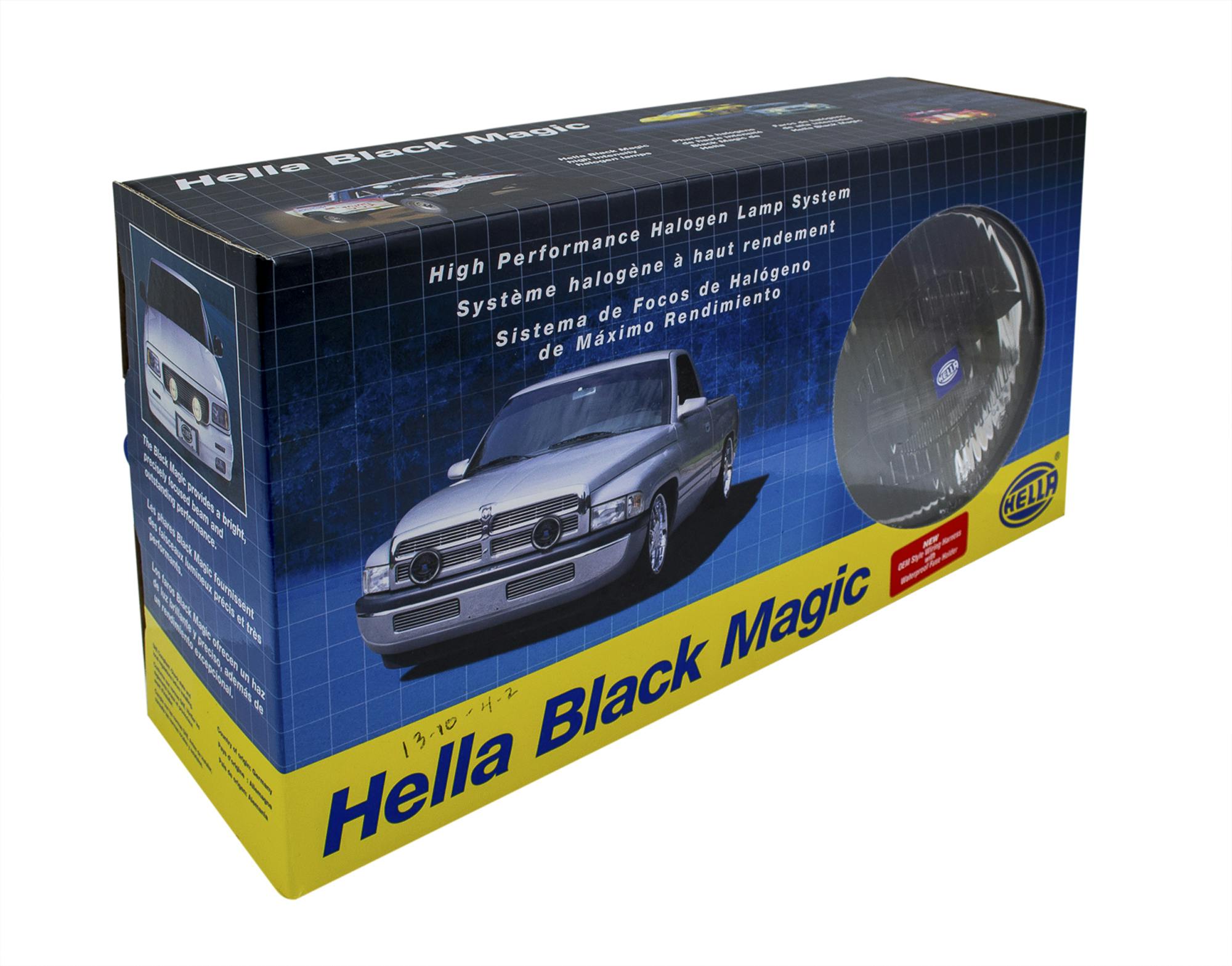 Hella Inc 004700771 Rallye 1000 Black Magic Halogen Driving Lamp