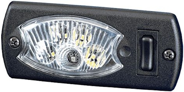 Hella Inc 343570051 LAMP INT 3570 MINIOVAL G SW WHT  RED 12V