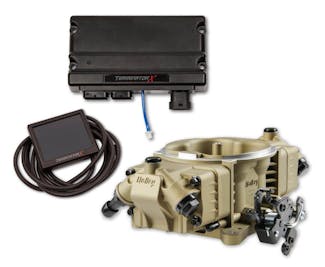 Holley EFI 550-1003 TERMINATOR X STEALTH 4150, 4 INJ, GOLD