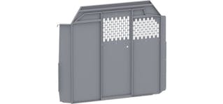 Holman (formerly Kargo Master) 4061TL Partition Kit - Perforated - Transit Low Roof