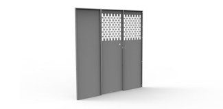 Holman (formerly Kargo Master) 4061PH Partition Kit - Perforated - ProMaster High Roof